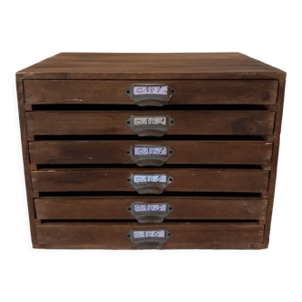 Storage letters drawers