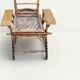 Chaise longue / fauteuil de repos en rotin