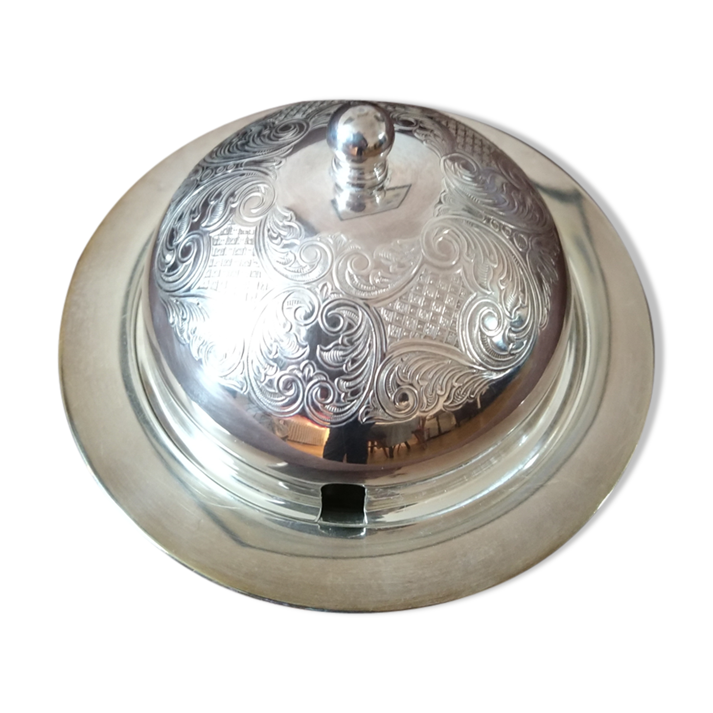 butterbell bell silver metal