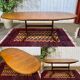 G-Plan oval teak table from the 1970s with a butterfly extension.
