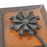 Vintage 1970s flower wall decoration