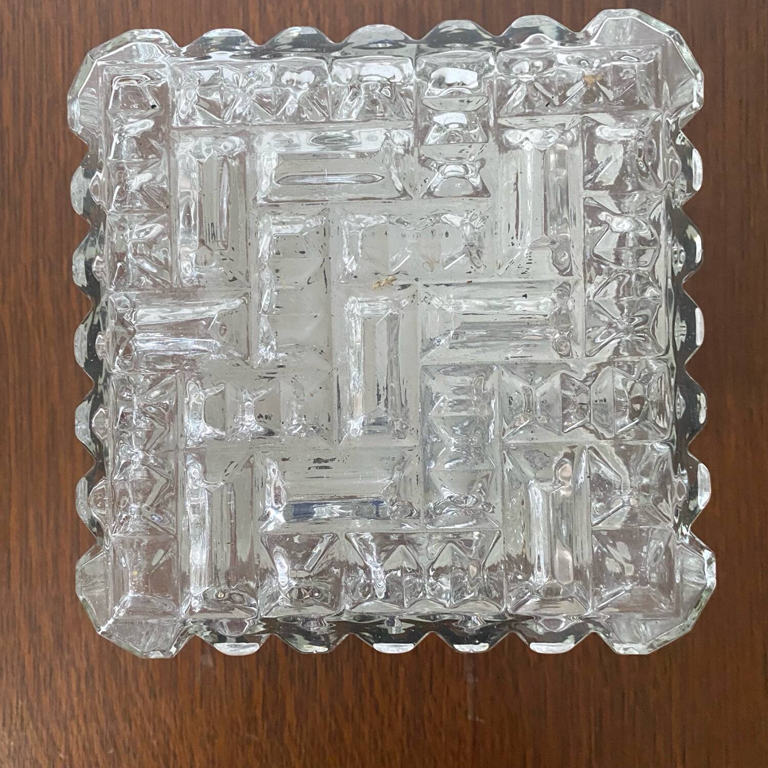 Vintage square ceiling light