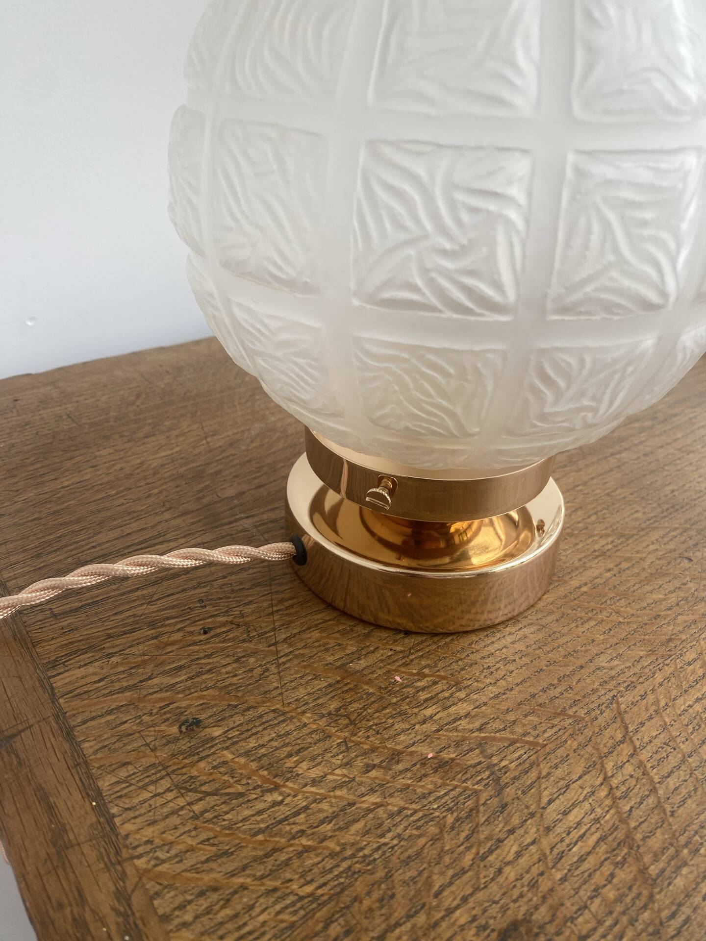 Lampe art déco