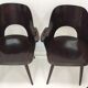 4 Oswald Haerdtl chairs for Ton, Czechoslovakia
