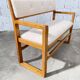 Vintage oak bench from the 1950s