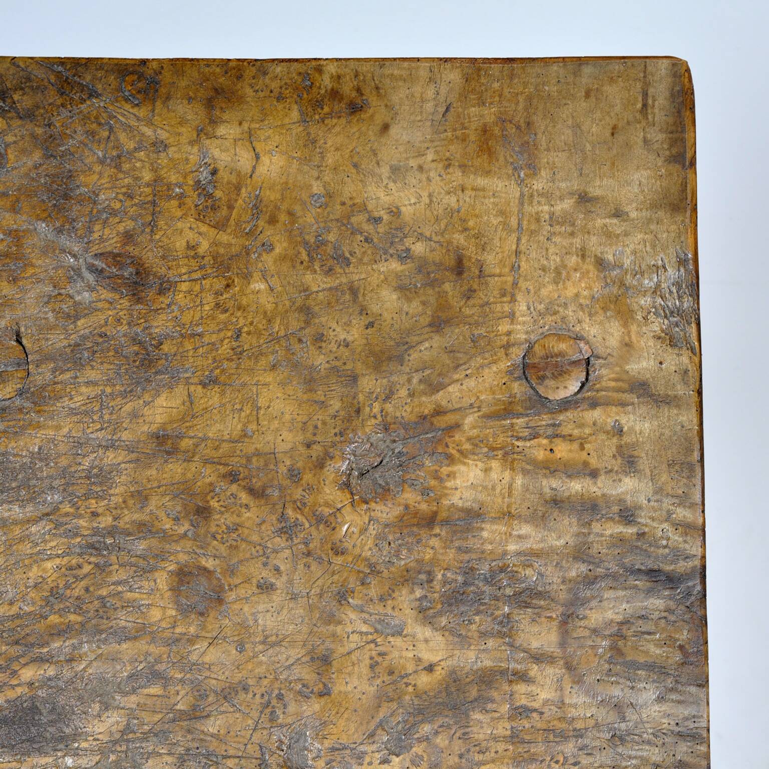 oak coffee table, circa 1930s