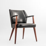 Mid century teak armchair