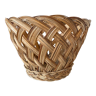 Braided wicker pot cover