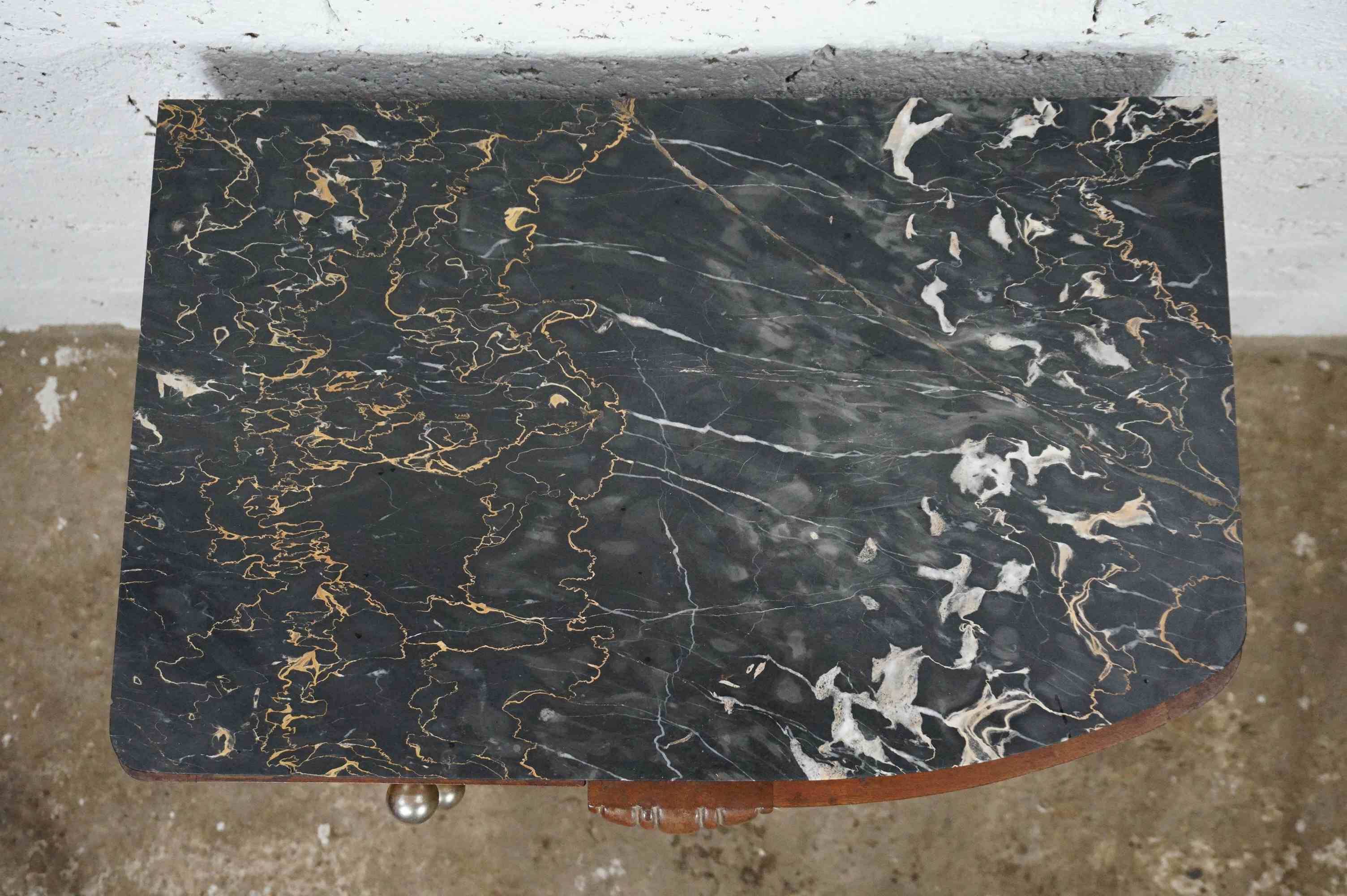 Rare art deco bedside table with chamber pot