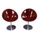 Pair of Eros Armchairs in Polycarbonate, by P. Starck – 2001