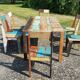 Table en teck avec ses 6 chaises