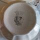 Old cups and saucers milk jug Badonviller