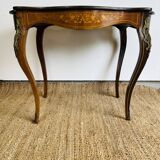 Louis XV style inlaid violin table – Napoleon III period