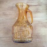 VINTAGE AMBER DECANTER