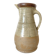 Vintage handcrafted terracotta pitcher