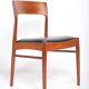 Set of 6 Model 26 chairs by Henning Kjaernulf - KS Korup Stolefabrik