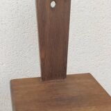Chaise enfant tripode vintage brutaliste année 50