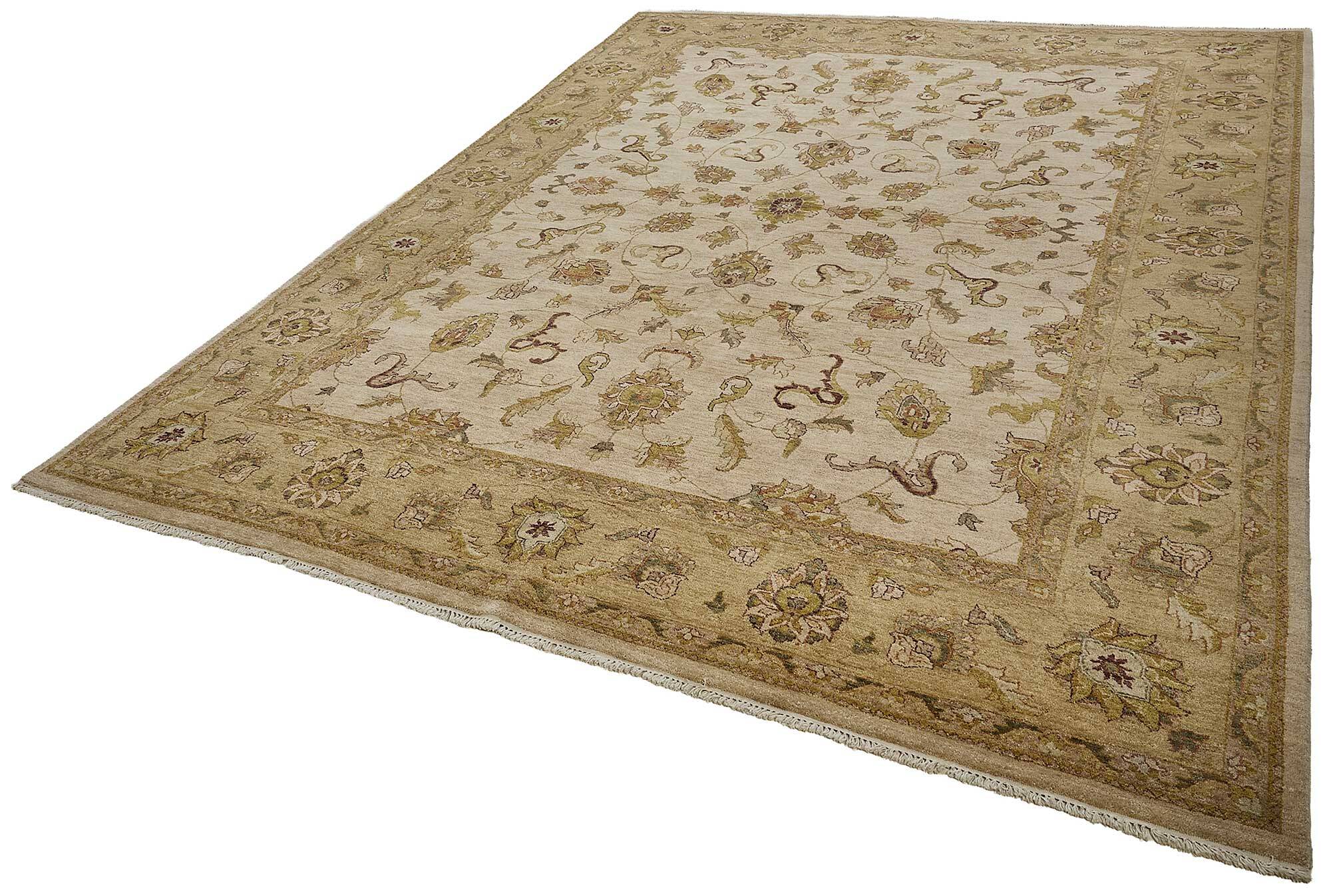 Turkish Handknotted Wool Oushak Rug 275 cm x 366 cm