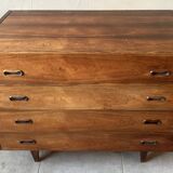 Coiffeuse, commode scandinave en palissandre, années 60