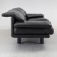 ALANDA sofa BLACK LEATHER B&B