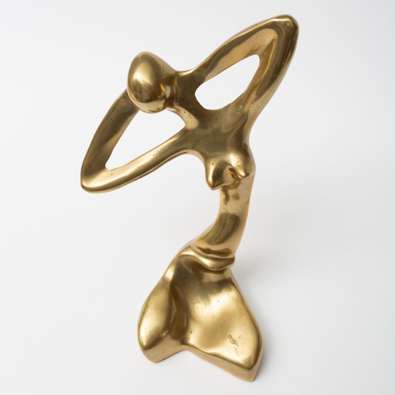 Vintage brass clipboard (50s/60s)