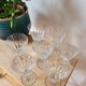 Lot de 7 verres à vin Baccarat Côte d'Azur