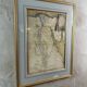 Map of Egypt 1762 under frame