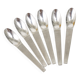 Carl Auböck 2060 Cutlery, 42 pcs., Complete for 6 People, Hammered Austria, 1950