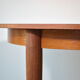 Table repas extensible en teck 1970