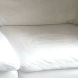 3-seater modular leather sofa
