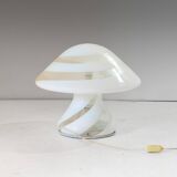 1970s Murano Glass Mushroom Table Lamp by Carlo Nason for Mazzega