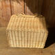 Valisette en rotin vintage