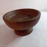 Coupe sur pied en bois d’olivier tunisien