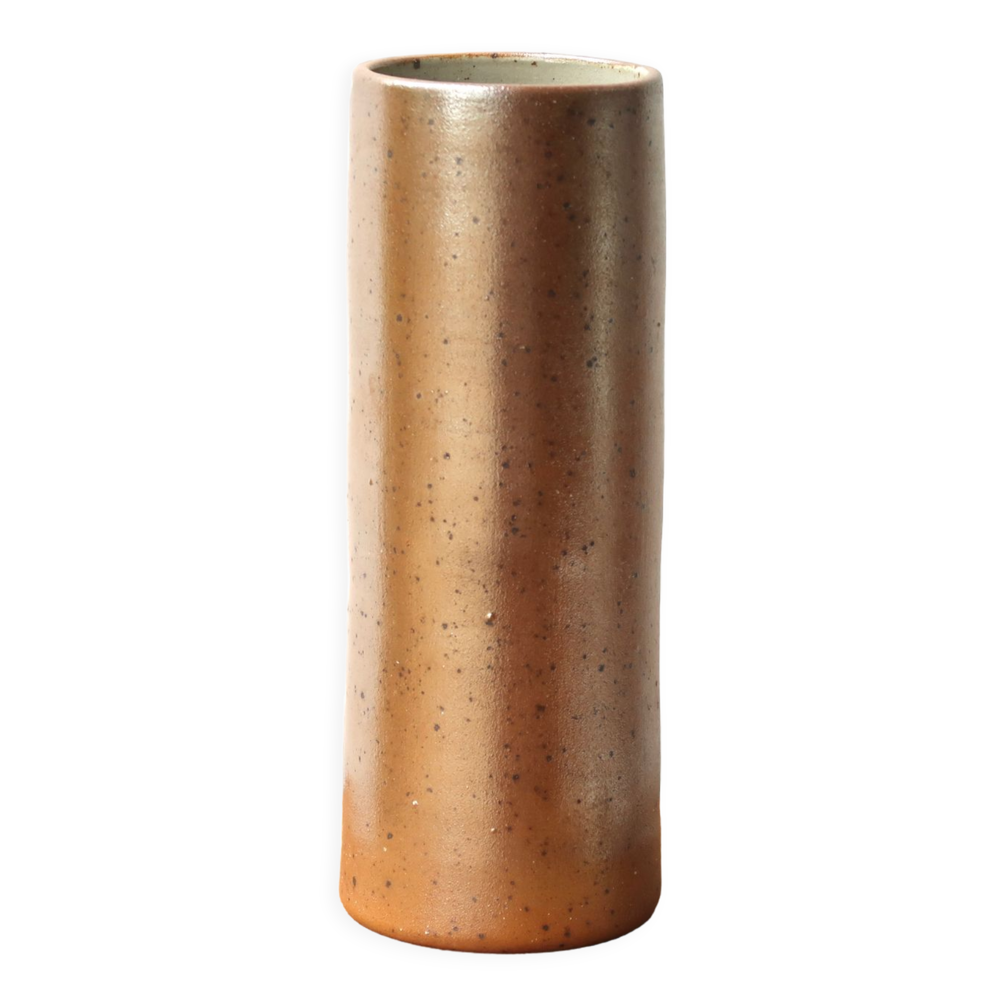 Sandstone roller vase, 70s