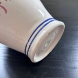 Water bottle with floral decoration