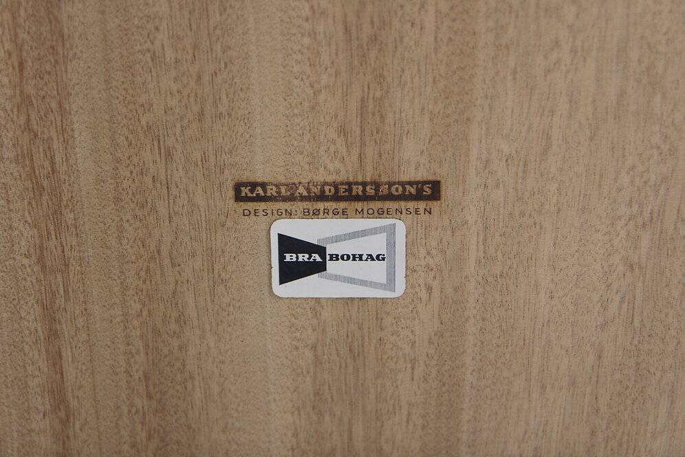 Scandinavian oak bookcase "öresund", Børge Mogensen, Sweden, 1960