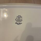 Decorative tray in Gien porcelain, Renaissance style