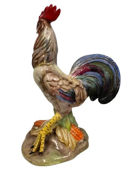 Coq en céramique