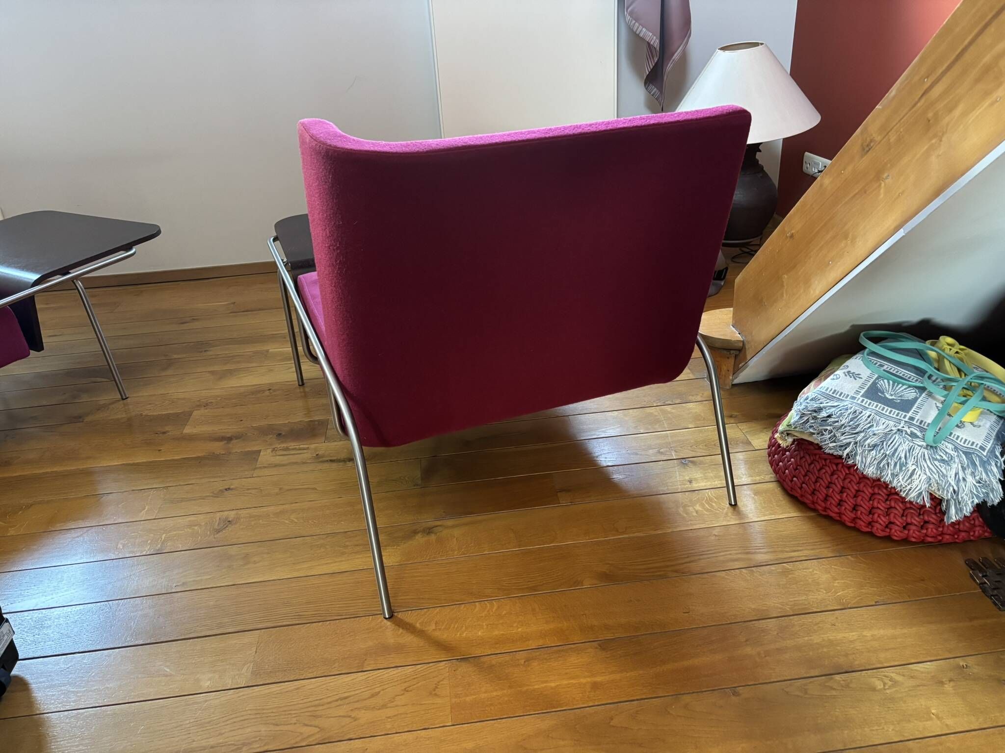 Tolozan armchair pair – Éric Jourdan – Ligne Roset 2002 – aluminium structure