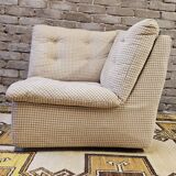 Vintage 1970s corner armchair