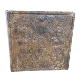 Fireplace plate