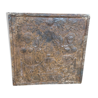 Plaque de cheminée