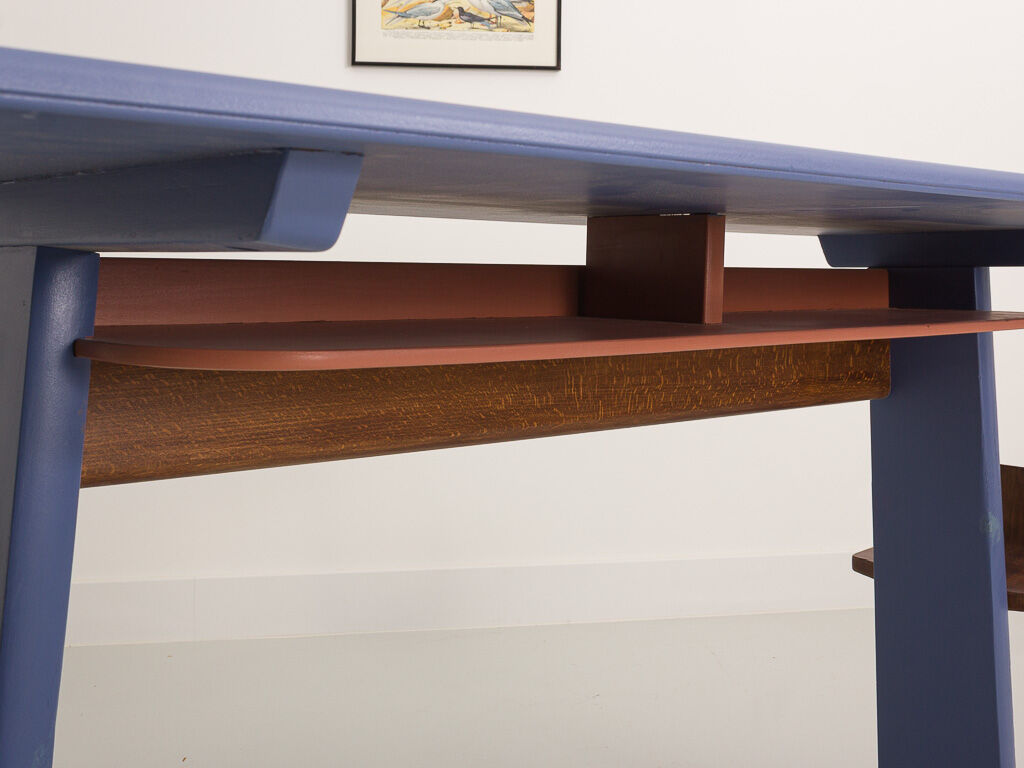 Casala school desk in solid beech, circa 1960