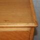 Commode 4 tiroirs chêne clair 1960