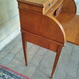 Antique cylindrical desk, Louis XVI style