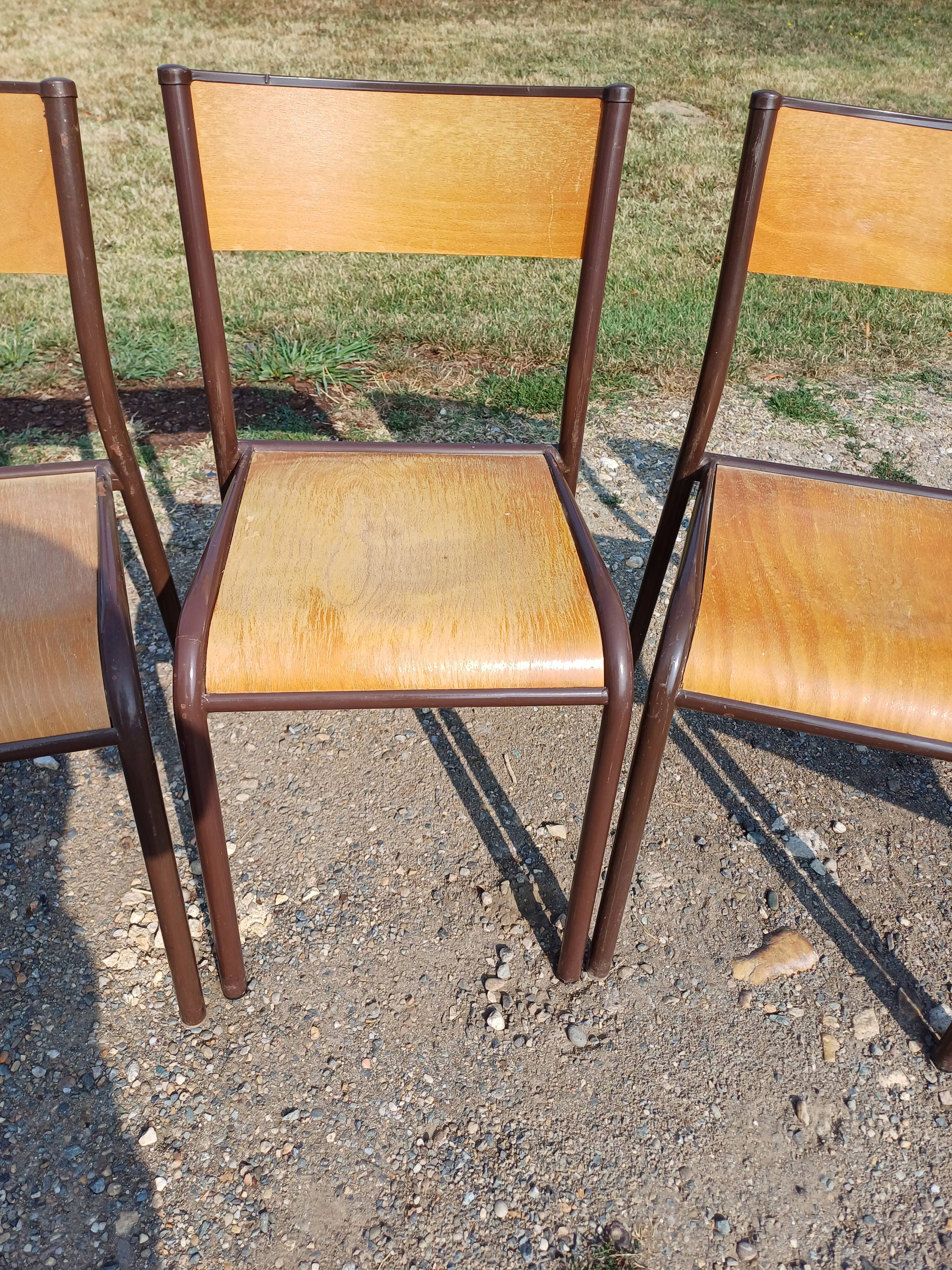 10 Vintage Canteen Chairs