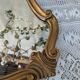 Gilded wood mirror