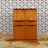 Secretary scandinavian vintage teak design 1960
