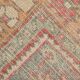 4x8 Red & Beige Geometric Tribal Turkish Rug, 135x252Cm