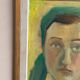 Huile sur panneau d'origine suédoise – "Portrait" par A.-S. Nilsson – Signé – Vintage et encadré – 44 × 32 cm (17,3" × 12,6")